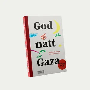 Gaver med mening: God natt Gaza, lys bakgrunn. Foto.