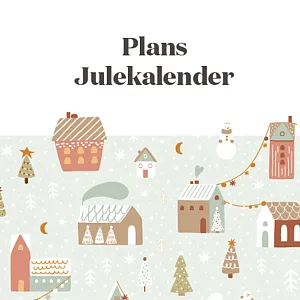 Plans julekalender 2025. Illustrasjoner.