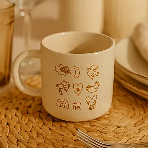 Gaver med mening: Kopp Aldri tie. Miljø.