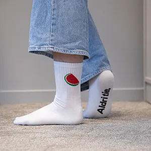 Gaver med mening: Sokker Aldri tie. Miljø. Foto.