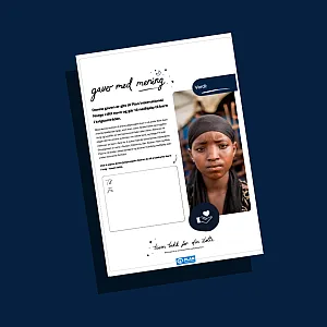 Gaver med mening: Digitalt gavekort. Hjelp barn rammet av sult.